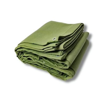 Брезентовая штора для гаража